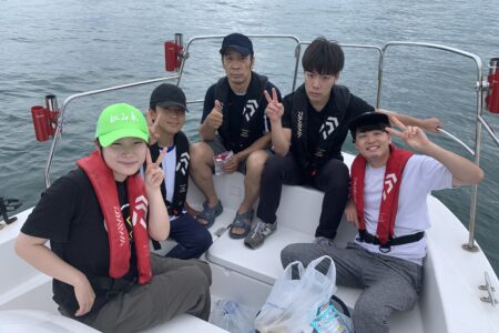 ８月１１日ファミリーフィッシングの釣果です🎣