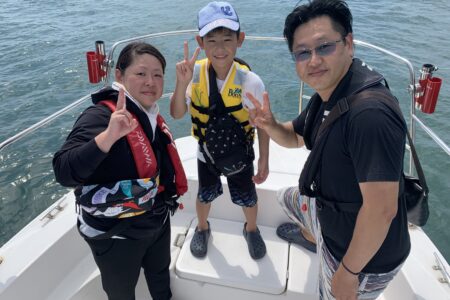 ８月２４日２ラウンド目ファミリーフィッシングの釣果です🎣