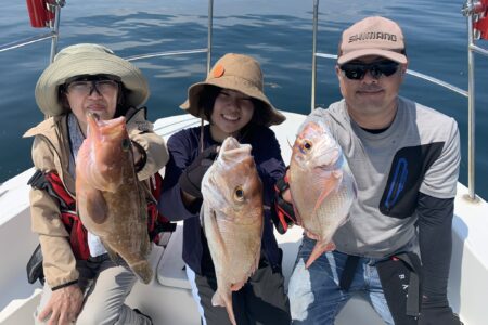 ８月２０日ファミリーフィッシングの釣果です🎣