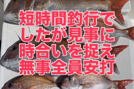 ４月２１日の釣果です🎣