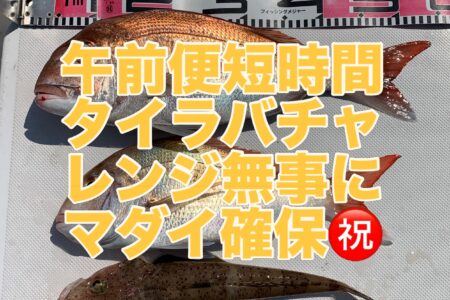 ９月２４日午前便1ラウンド目の釣果です🎣