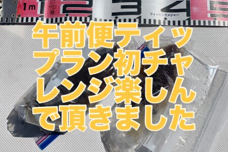 １０月８日午前便の釣果です🦑